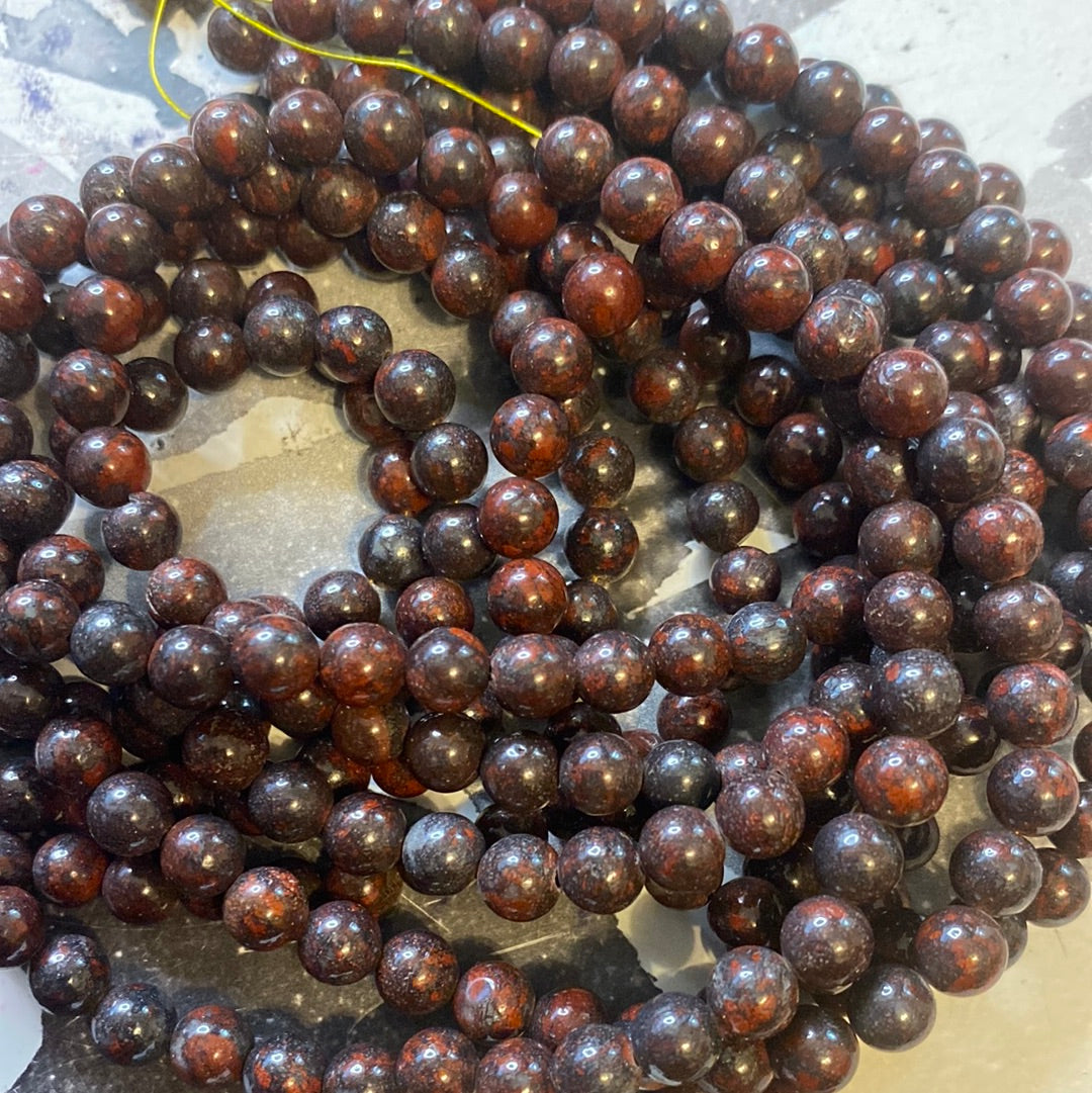 Small crystal beads 6mm