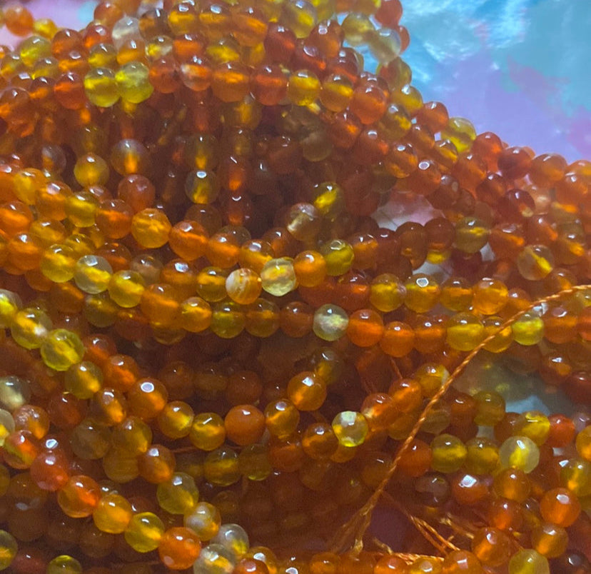 Small crystal beads 4mm