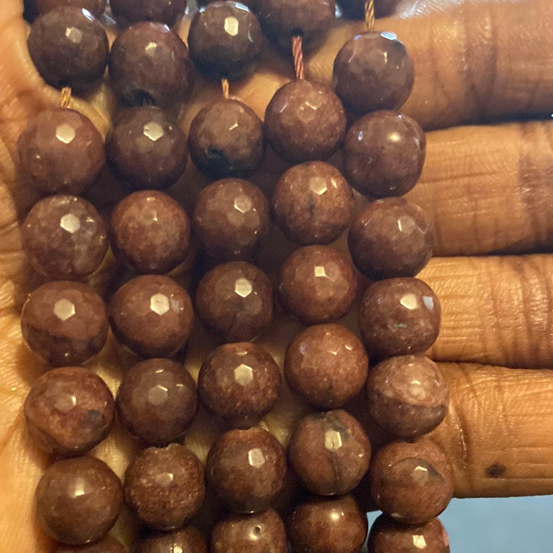 Brown jade 10mm