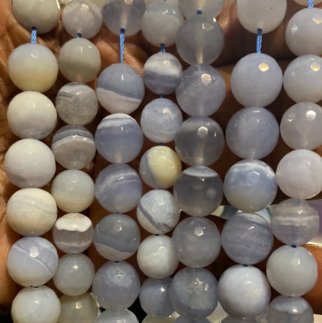 Dlue late agate
