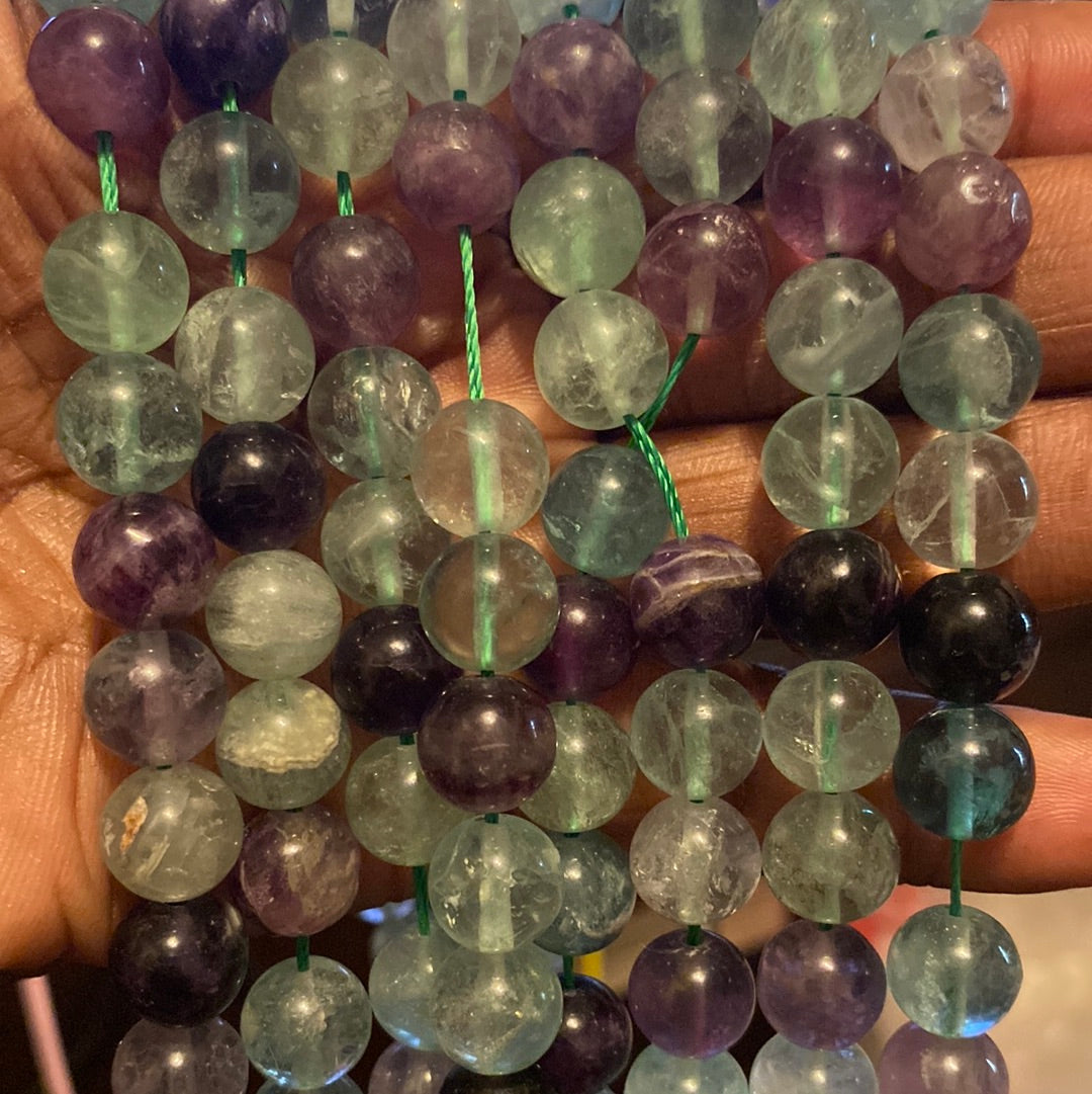 Fluorite beads