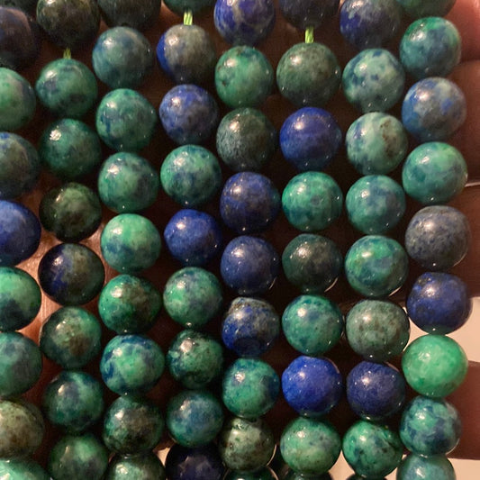 Blue green Azurite