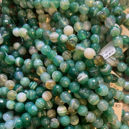 Small crystal beads 6mm