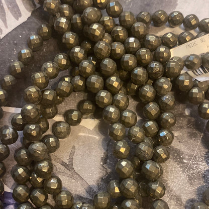 Pyrite beads