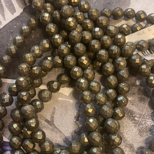 Pyrite beads