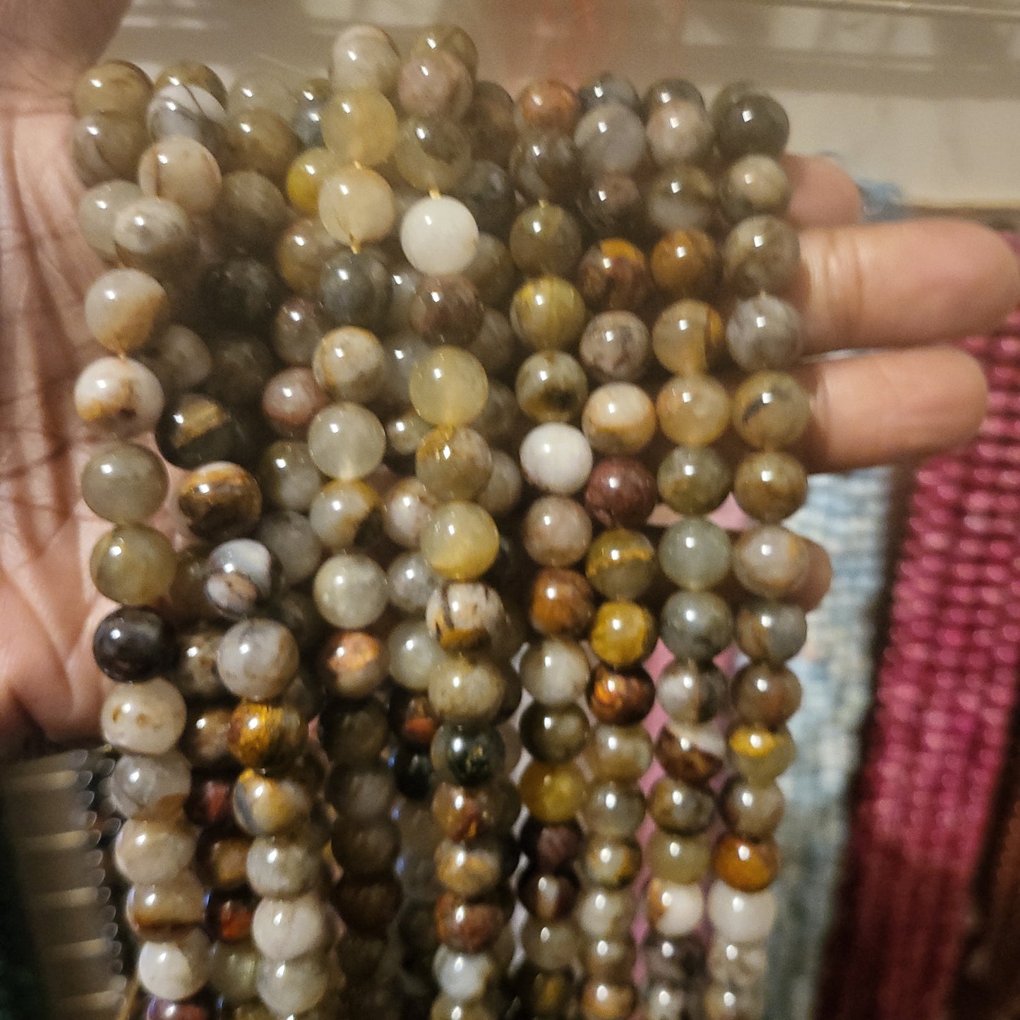bumblebee Jasper  Crystal beads