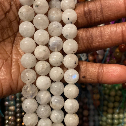 Rainbow moonstone 10mm