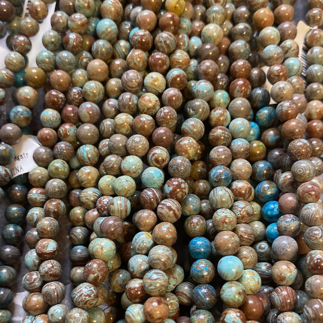 Small crystal beads 6mm
