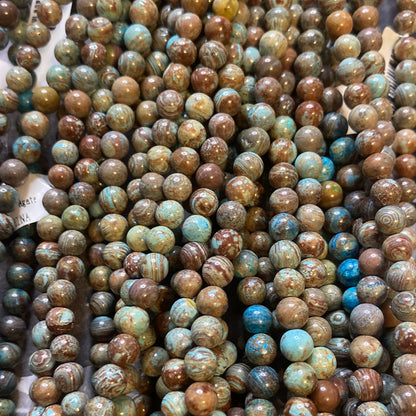 Small crystal beads 6mm