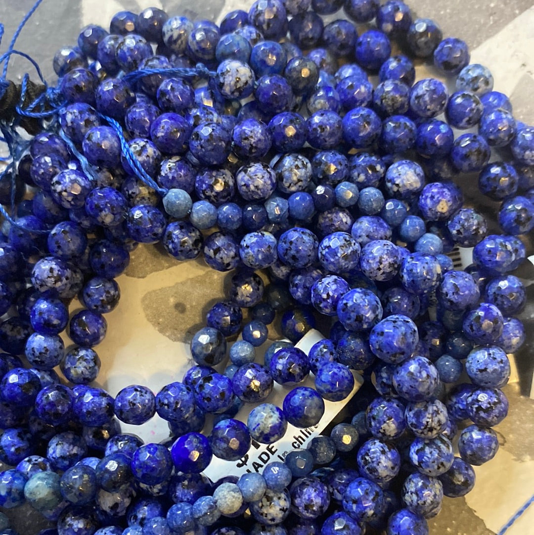 Small crystal beads 6mm
