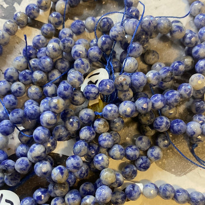 Small crystal beads 6mm