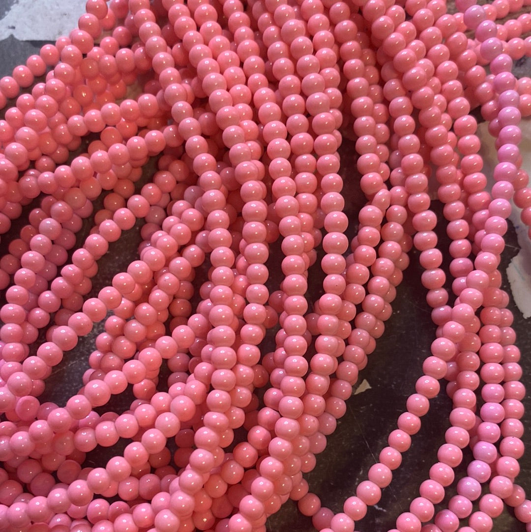 pink 4mm glass