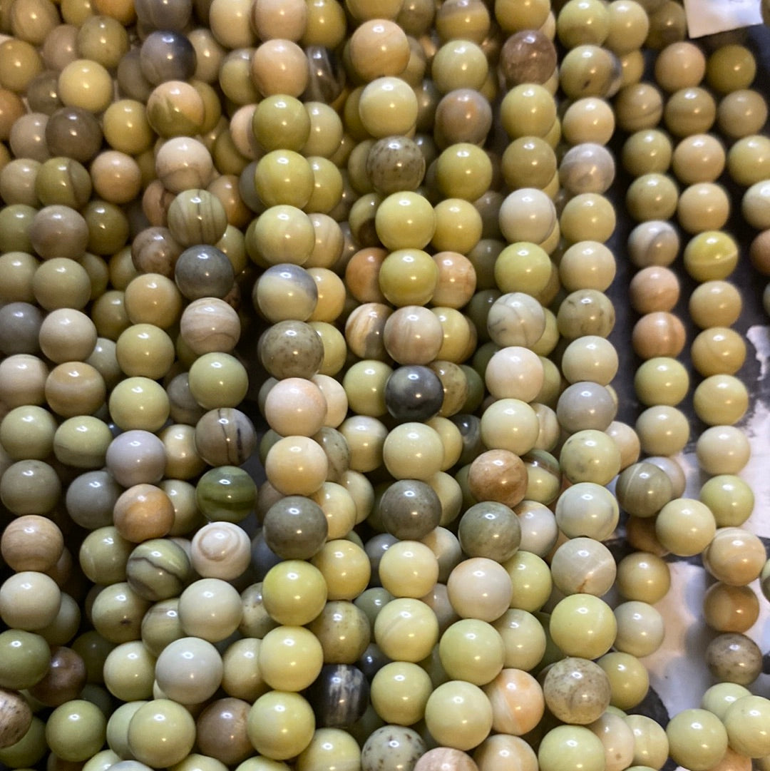 Small crystal beads 6mm