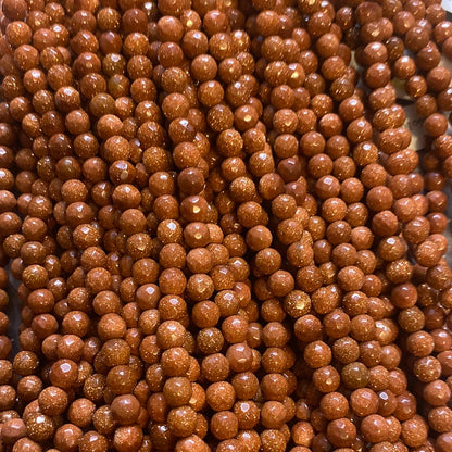 Small crystal beads 6mm
