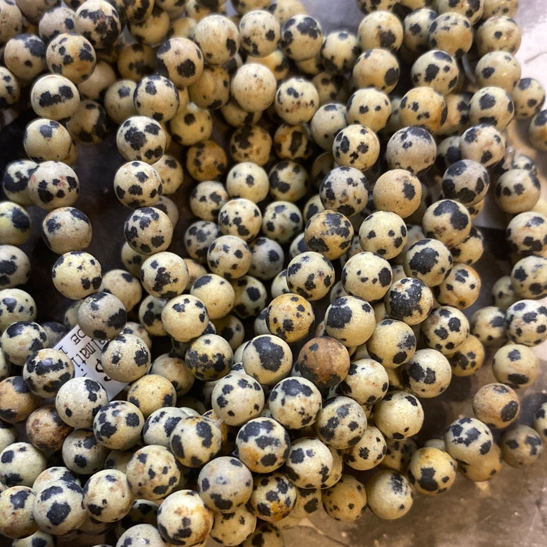 Small crystal beads 6mm
