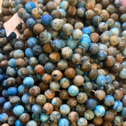 Small crystal beads 6mm