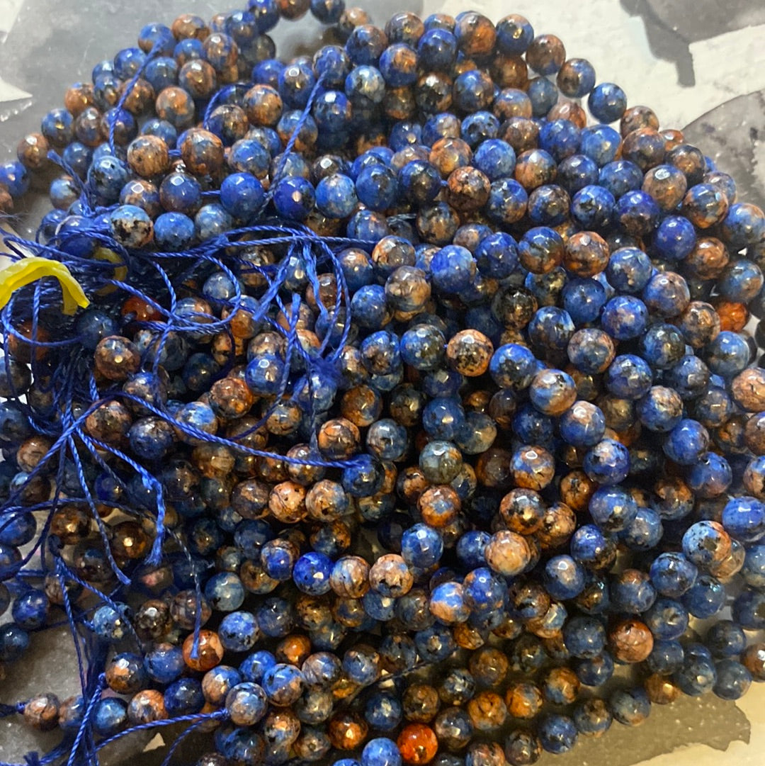 Small crystal beads 6mm