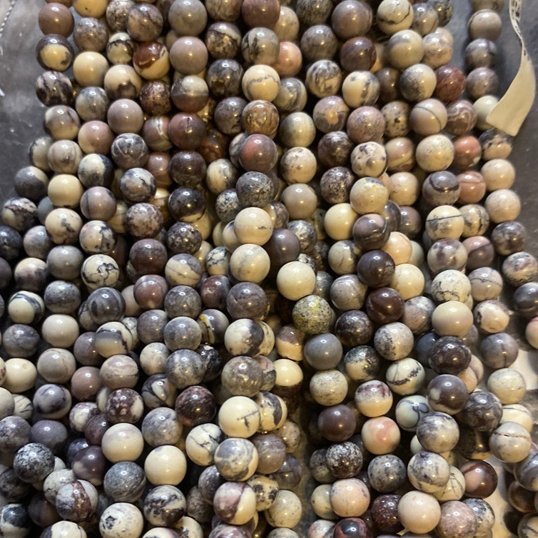 Small crystal beads 6mm