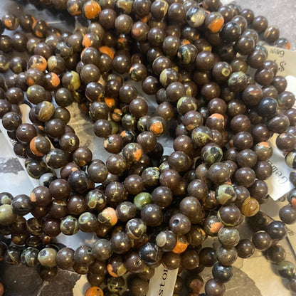 Small crystal beads 6mm