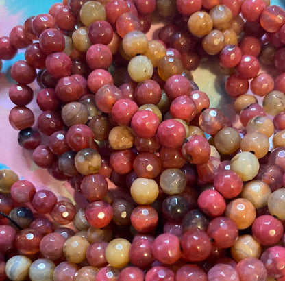 Small crystal beads 6mm