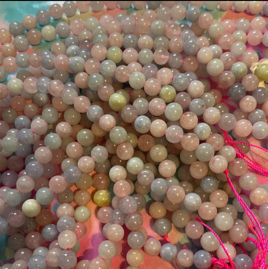 Small crystal beads 6mm