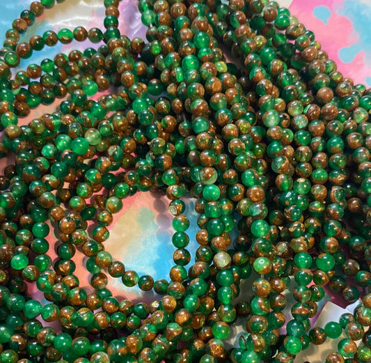 Small crystal beads 4mm