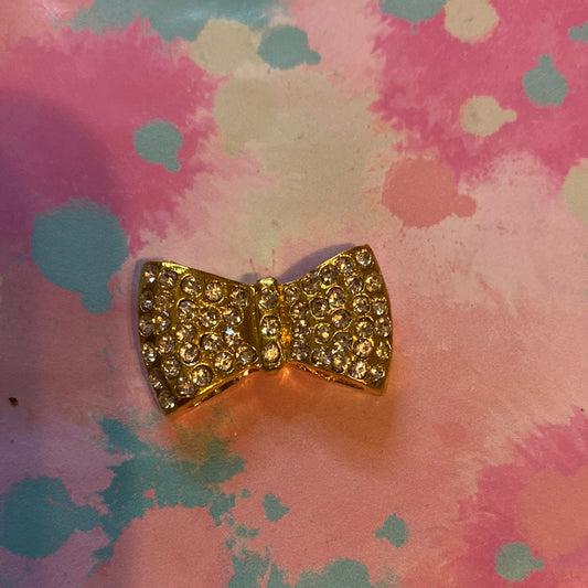Large gold bow
