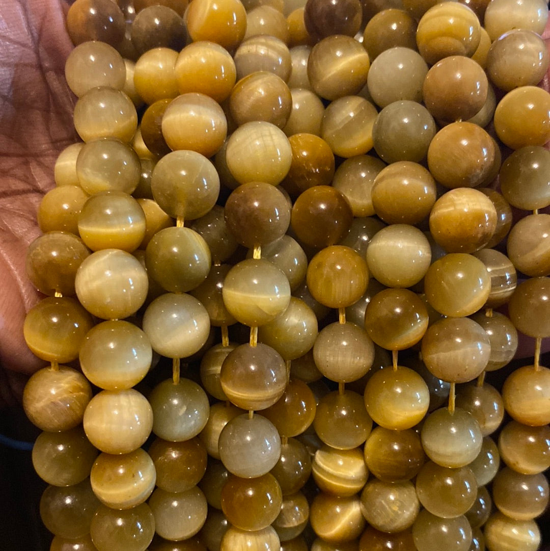 Yellow brown tiger eye
