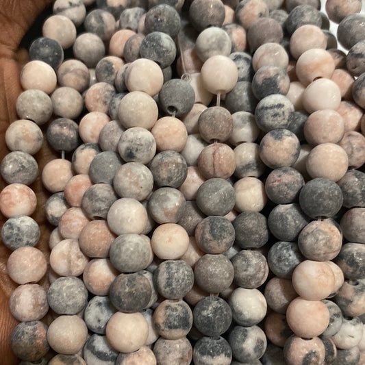 Pink zobra jasper