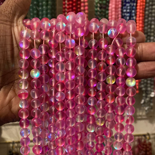 Pinkberry beads