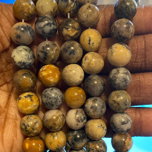 Venus jasper beads