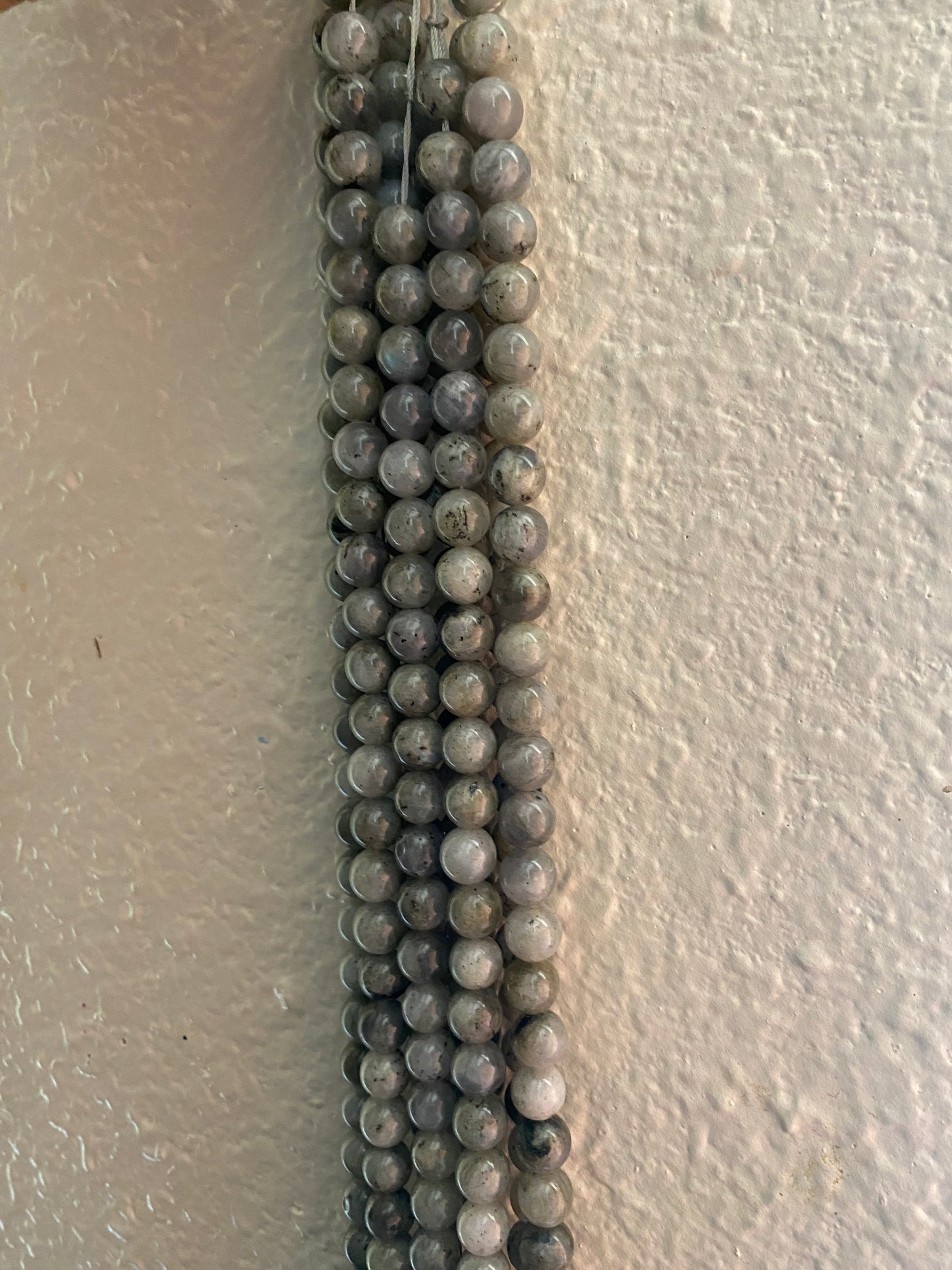 prehnite crystal beads