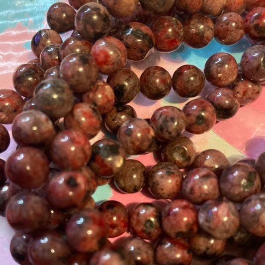 Red brown jasper
