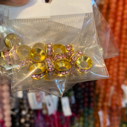 Pink spacers