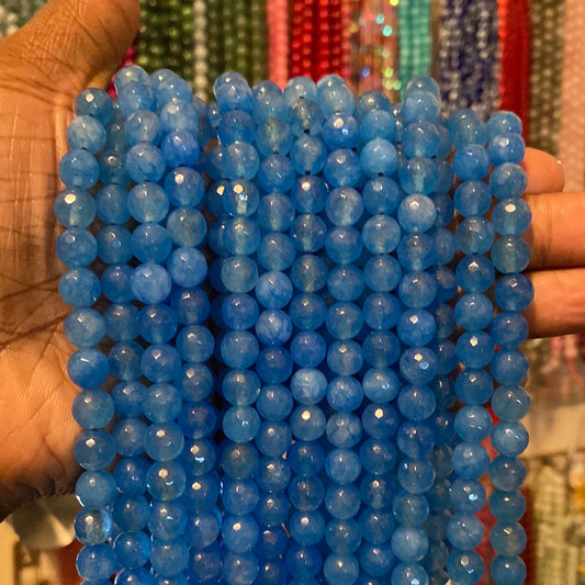 Jade blue sparkle