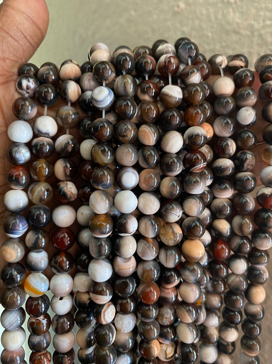 Botswanna Agate 8mm