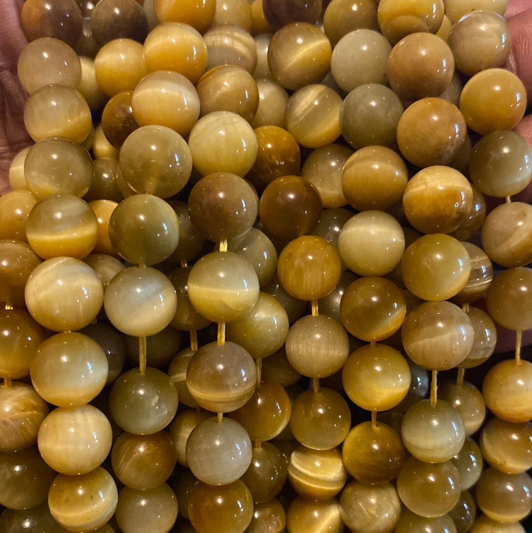 Yellow brown tiger eye
