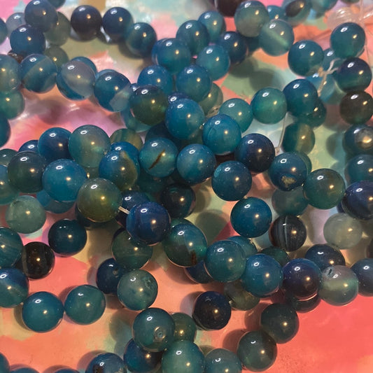 Baby blue agate