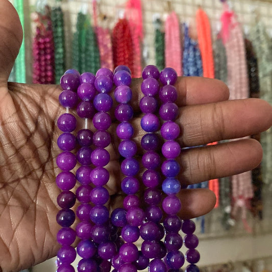 light dark Purple jade