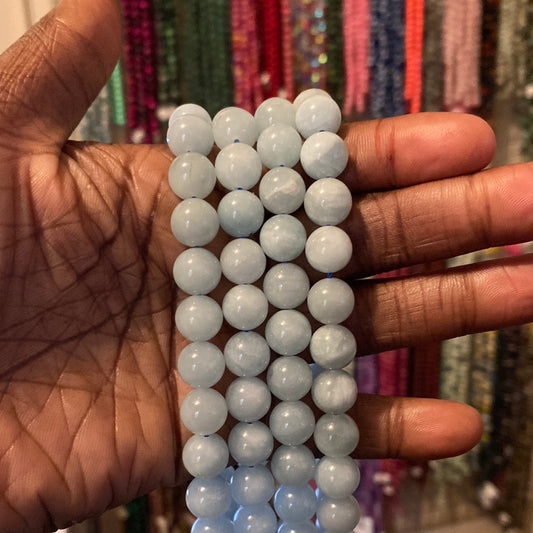 Aquamarine Blue12mm