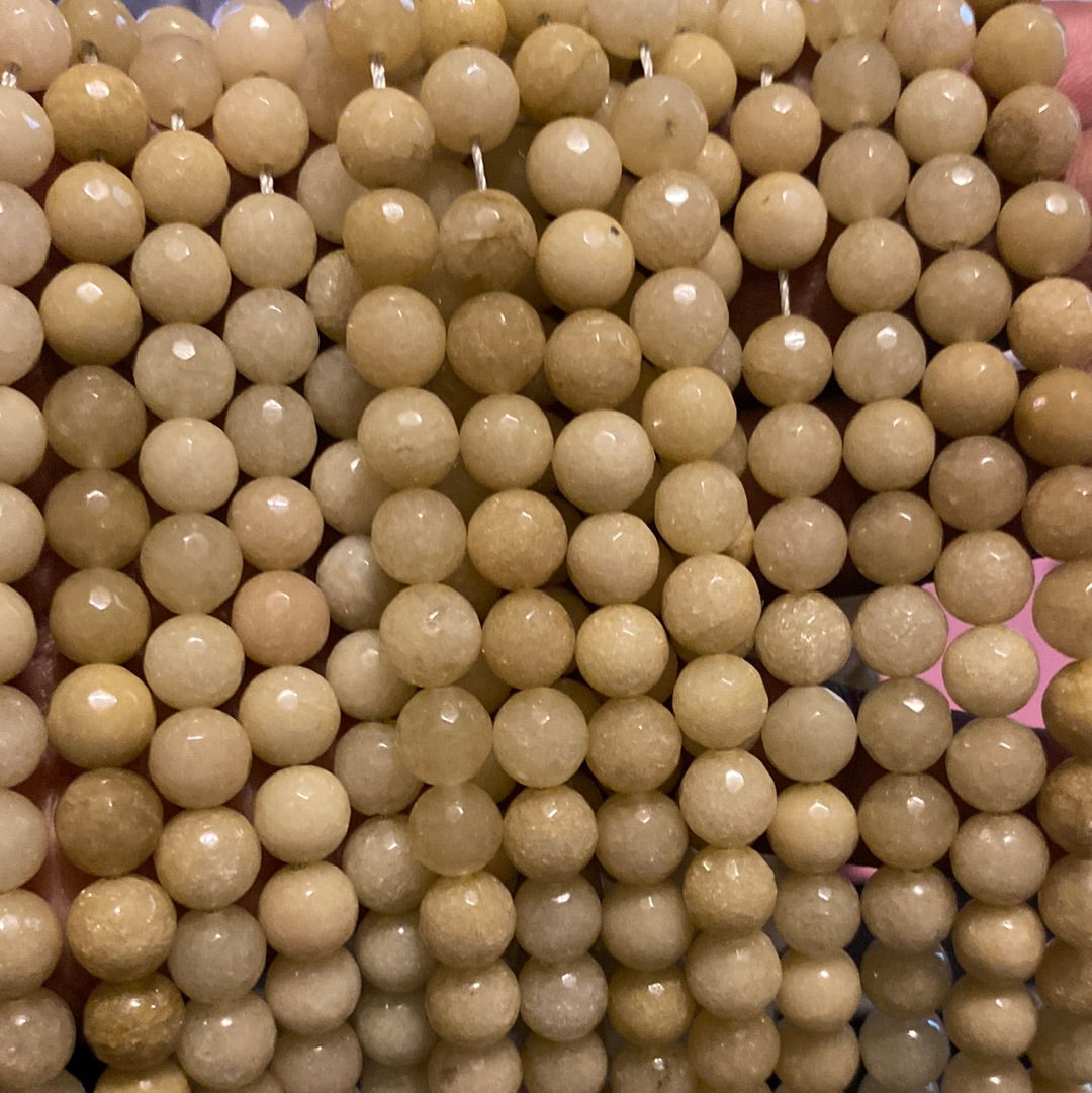 Light gray/green  jade beads