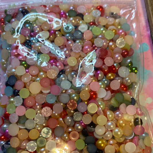 Colorful rhinestones