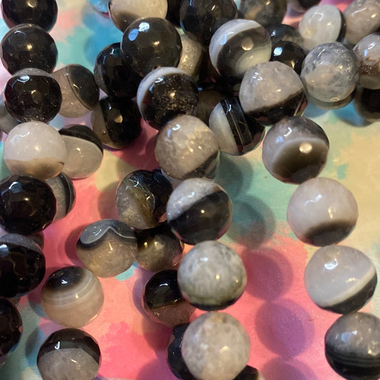 Black white onyx