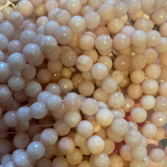 Shiny light pink Jade