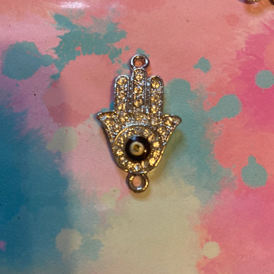 Dark blue evil eye