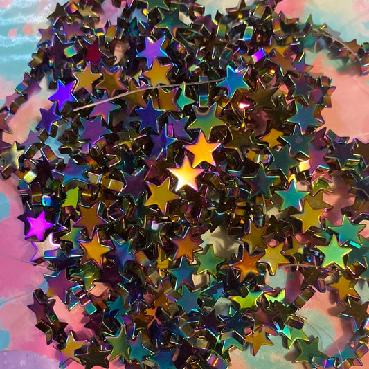 Holographic hematite star