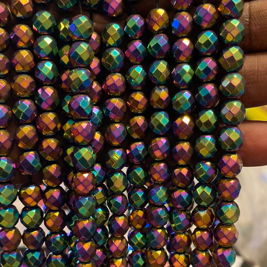 Rainbow Faceted hemitile