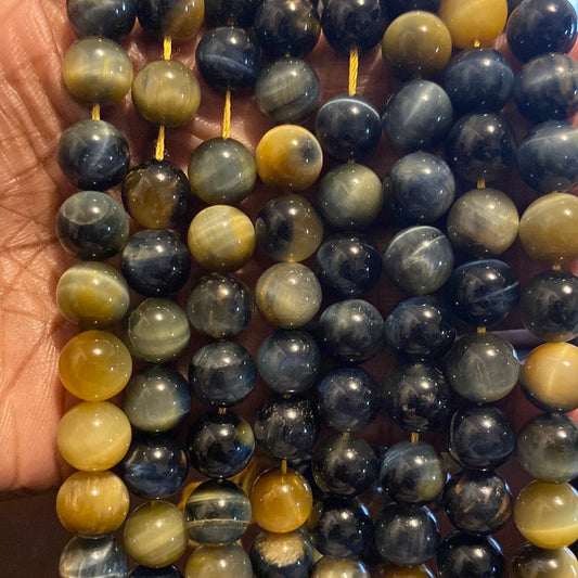 Brown yellow tiger eye