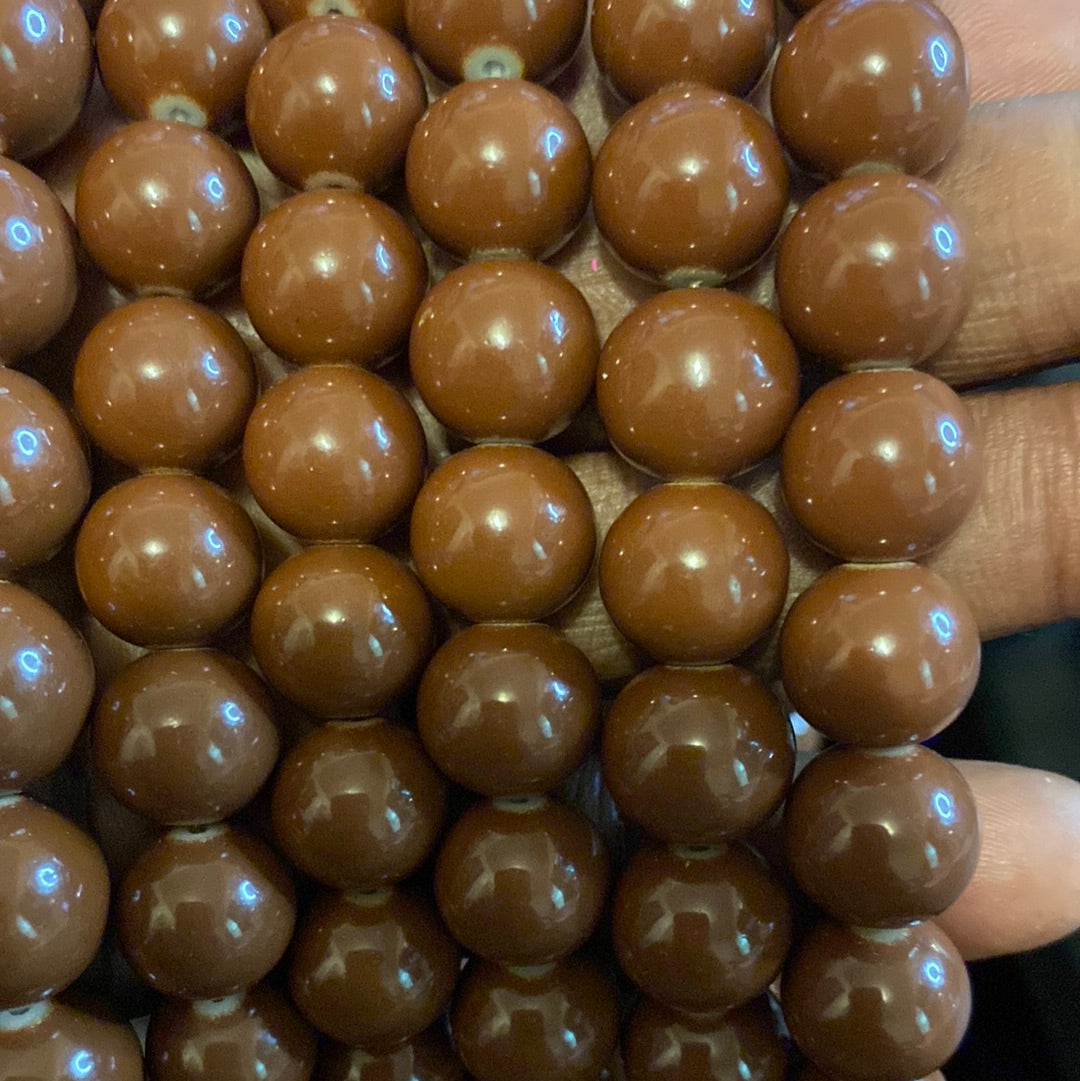 Brown glass