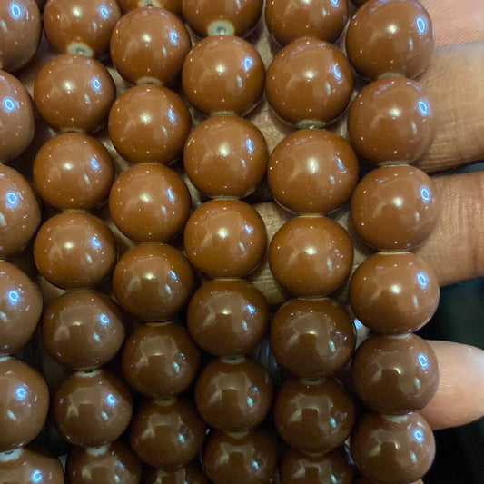 Brown glass